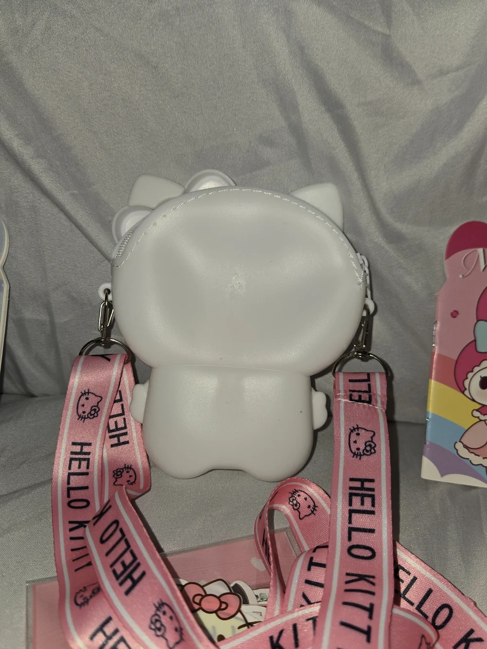 Hello Kitty Mini Silicone Birthday Christmas Valentines Gift idea Crossbody Bag